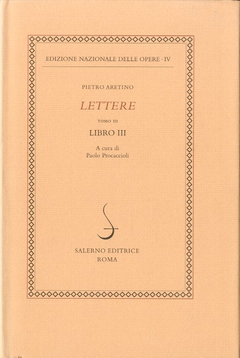 Lettere. Tomo 3 - Libro 3.