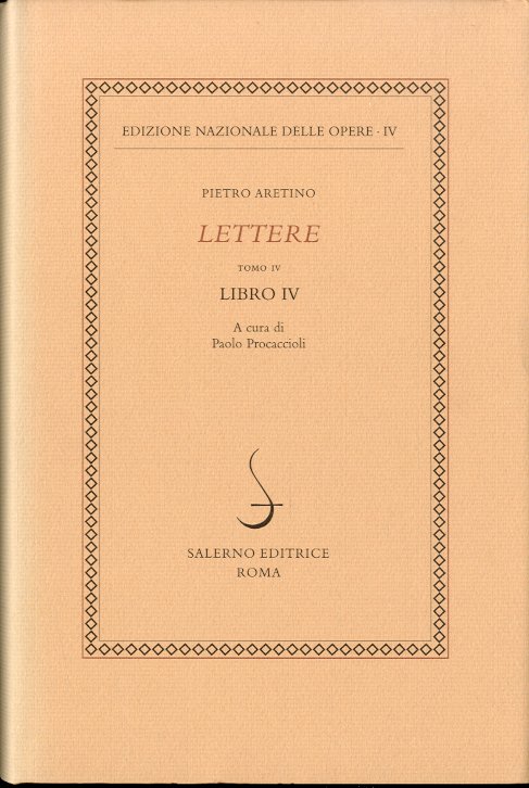 Lettere. Tomo 4 - Libro 4.