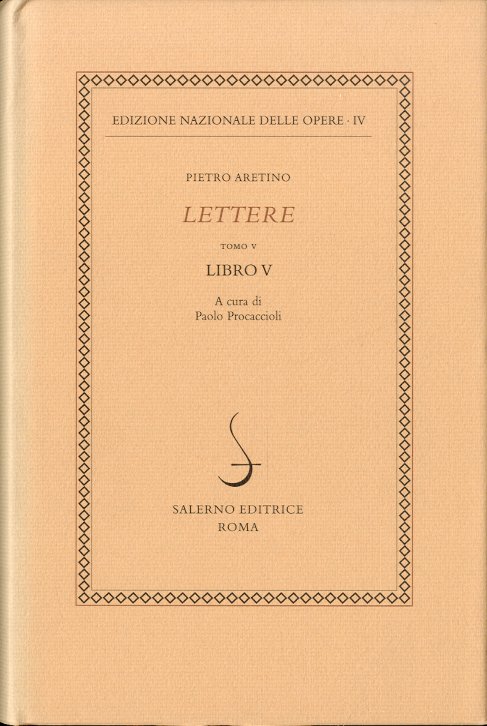 Lettere. Tomo 5 - Libro 5.