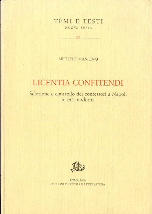 Licentia confitendi.
