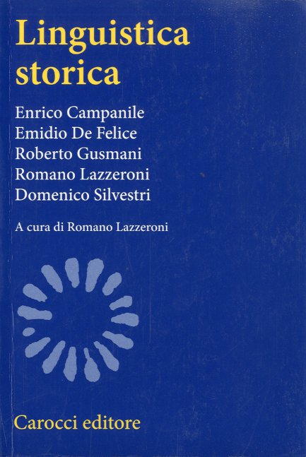 Linguistica storica.