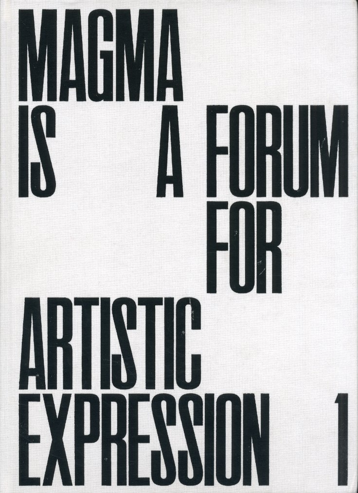 Magma is a Forum for Artistic Expression 1.
