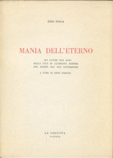 Mania dell'eterno.