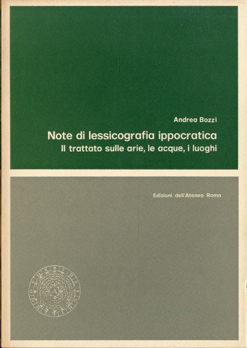 Note di lessicografia ippocratica.