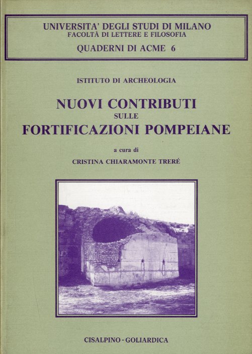 Nuovi contributi sulle fortificazioni pompeiane.