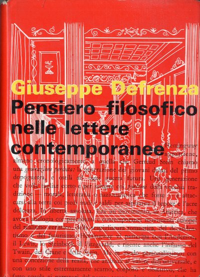 Pensiero filosofico nelle lettere contemporanee.