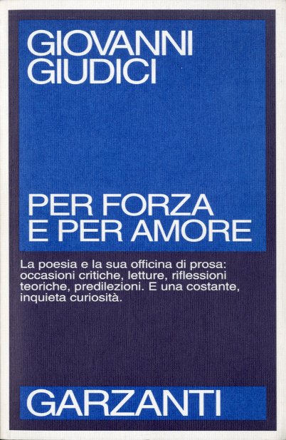 Per forza e per amore.