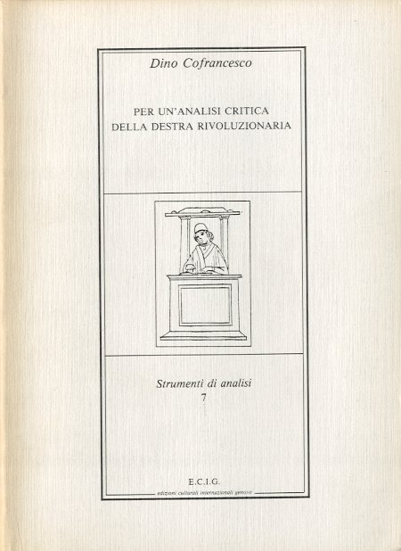 Per un'analisi critica della destra rivoluzionaria.