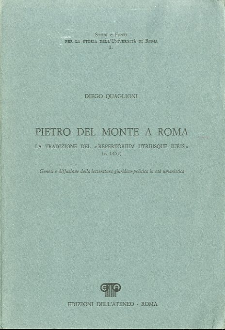 Pietro del Monte a Roma.