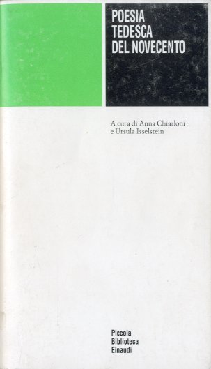 Poesie tedesca del Novecento.