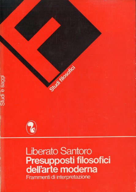 Presupposti filosofici dell'arte moderna.