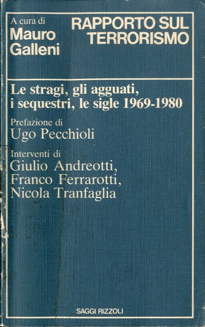 Rapporto sul terrorismo.
