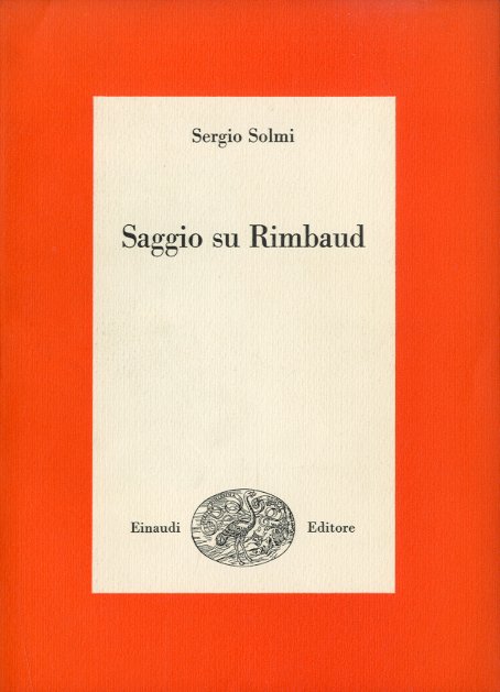 Saggio su Rimbaud.