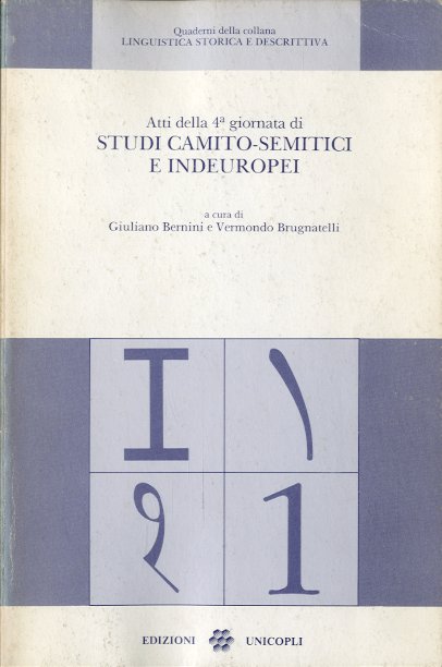 Studi camito-semitici e indoeuropei.