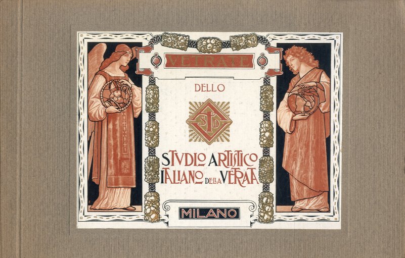 Studio artistico italiano della vetrata.