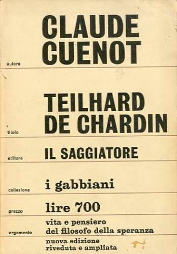 Theilard de Chardin.