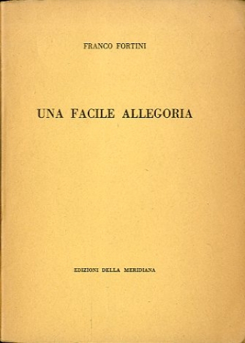 Una facile allegoria.