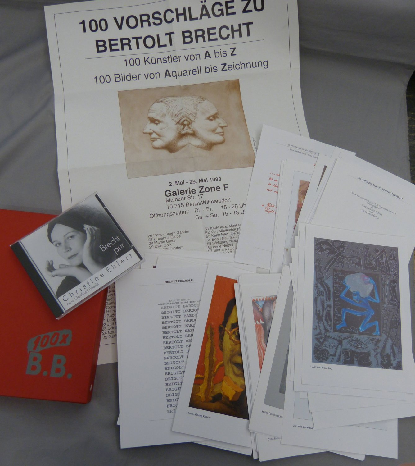 100 x B. B. 100 Vorschläge zu Bertolt Brecht