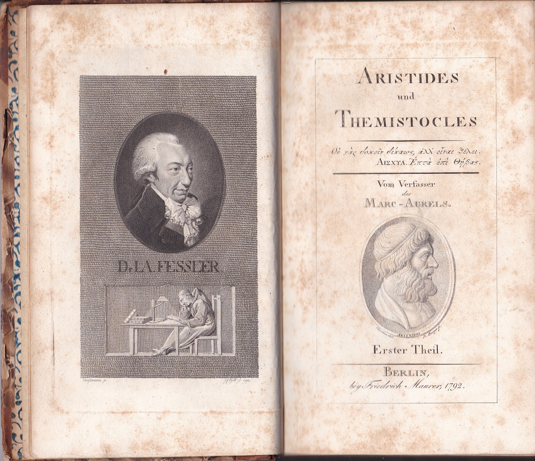 Aristides und Themistocles. Vom Verfasser des Marc-Aurels.