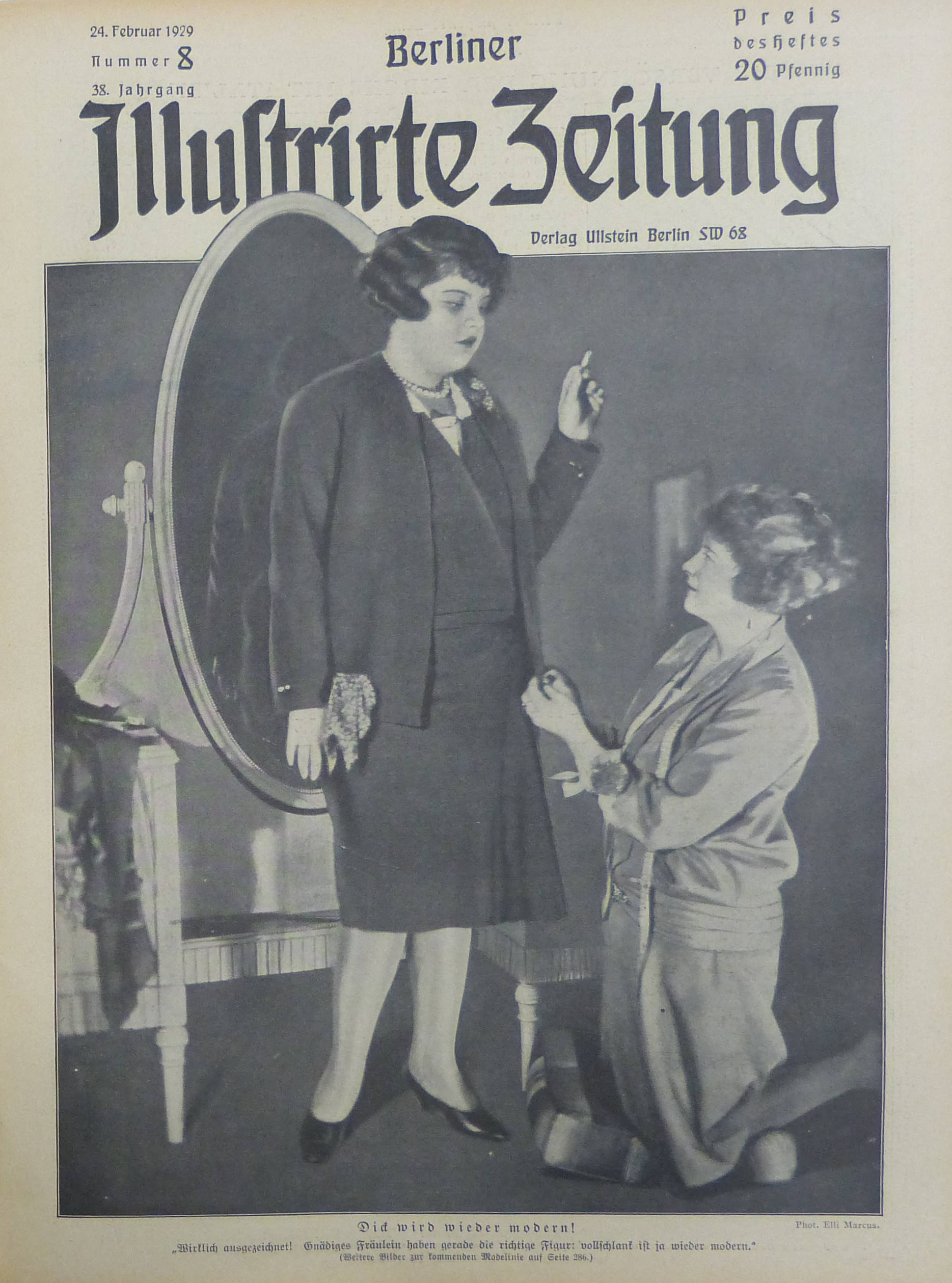Berliner Illustrirte Zeitung. 38. Jahrgang 1929. Nummer 1-52. (= komplett …