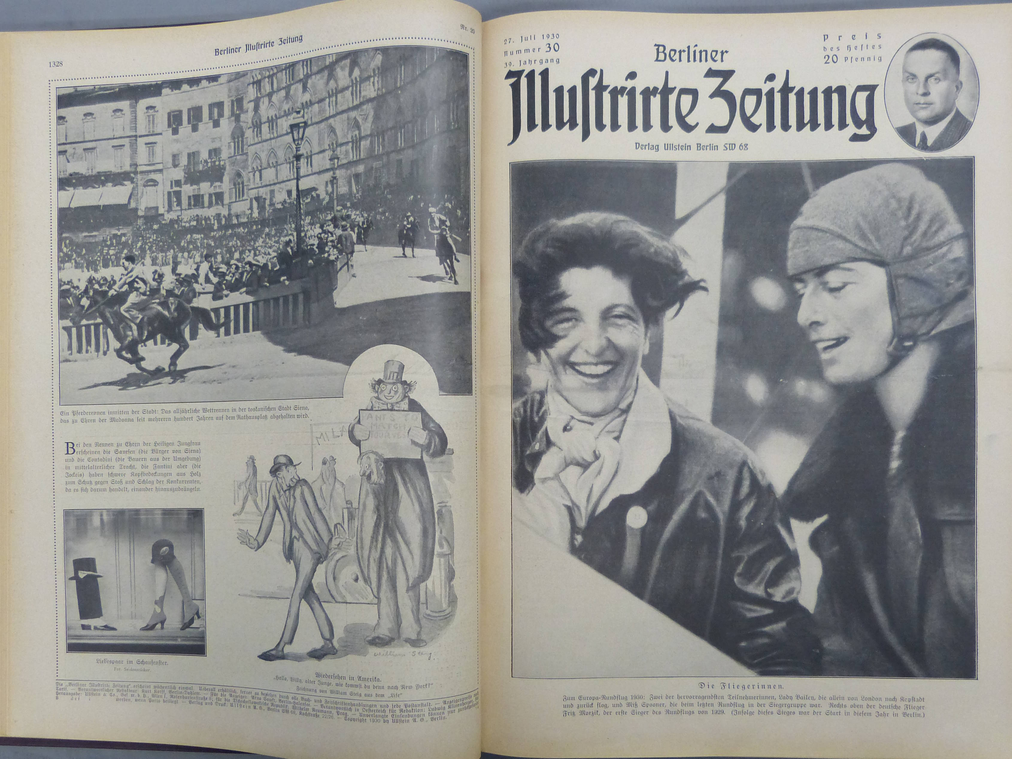 Berliner Illustrirte Zeitung. 39.Jahrgang. 1930. Nummer 1-52. (In 2 Bänden …