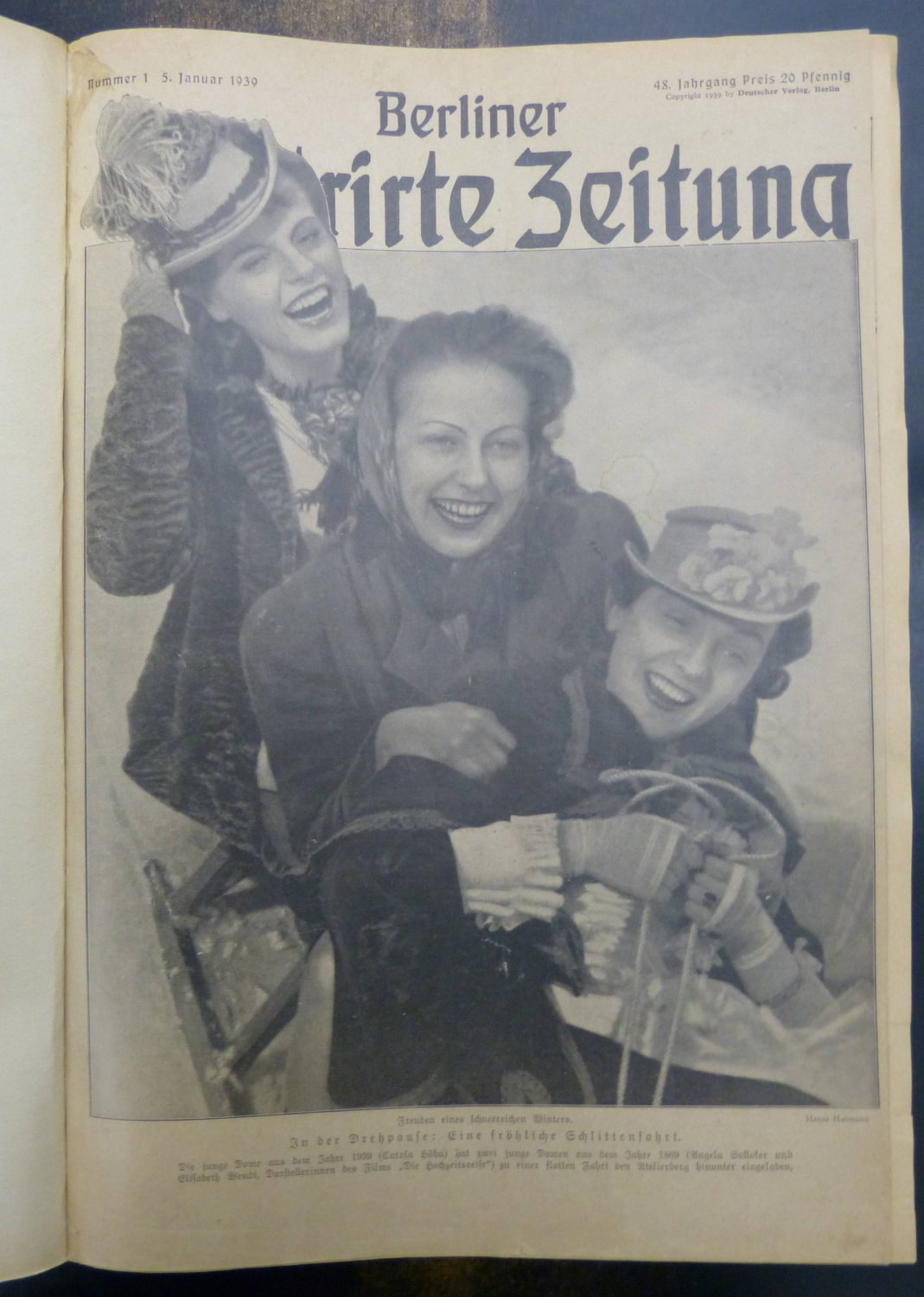 Berliner Illustrirte Zeitung. Nummer 1-52, 1939. (Jahrgang 1939, komplett!).