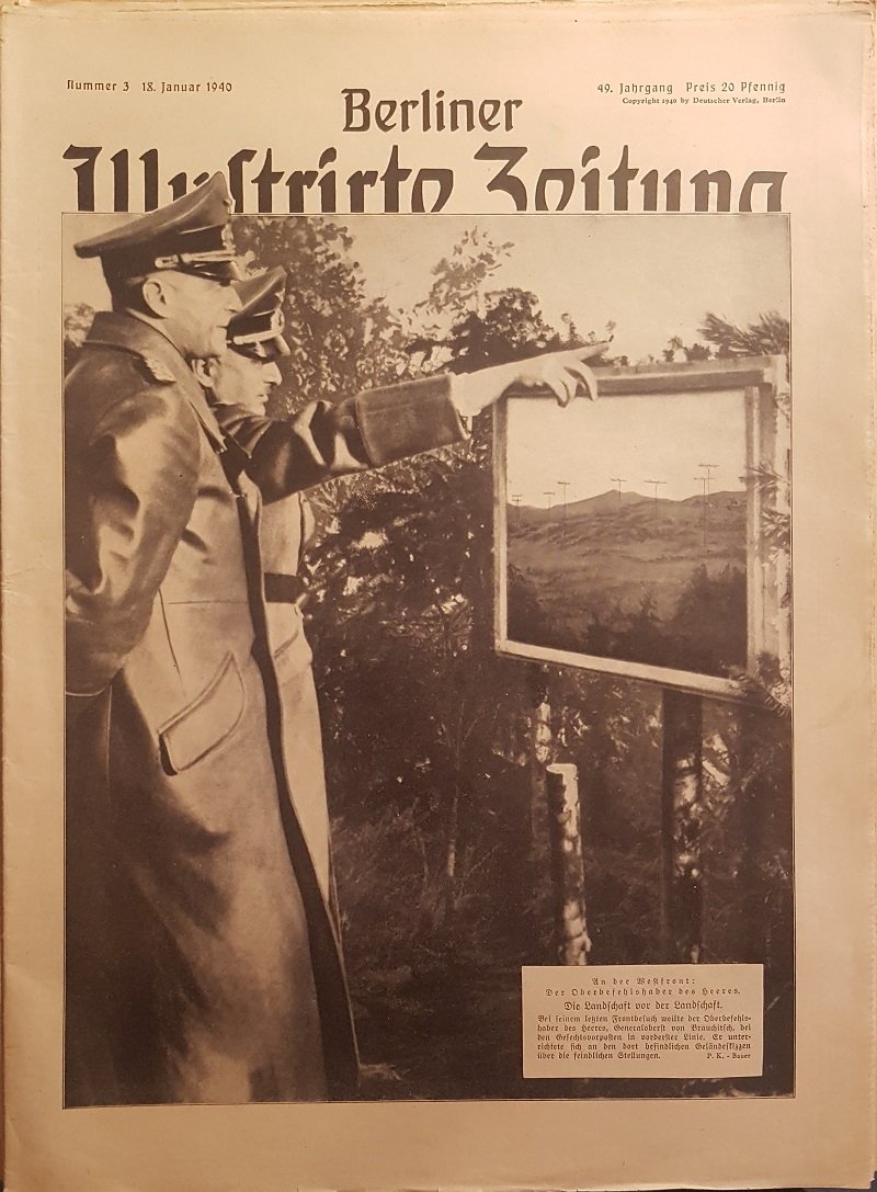 Berliner Illustrirte Zeitung. Nummer 3, 18. Januar 1940.