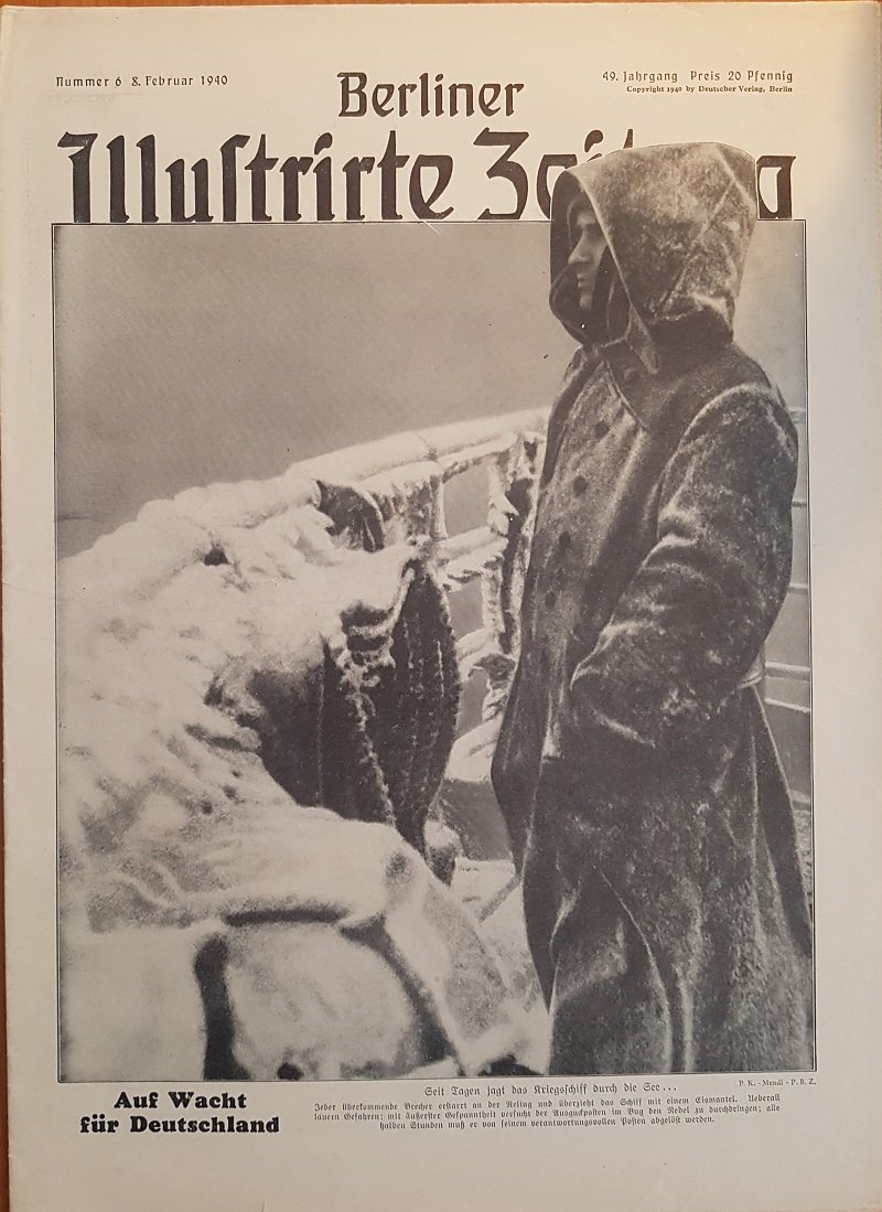 Berliner Illustrirte Zeitung. Nummer 6, 8. Februar 1940.