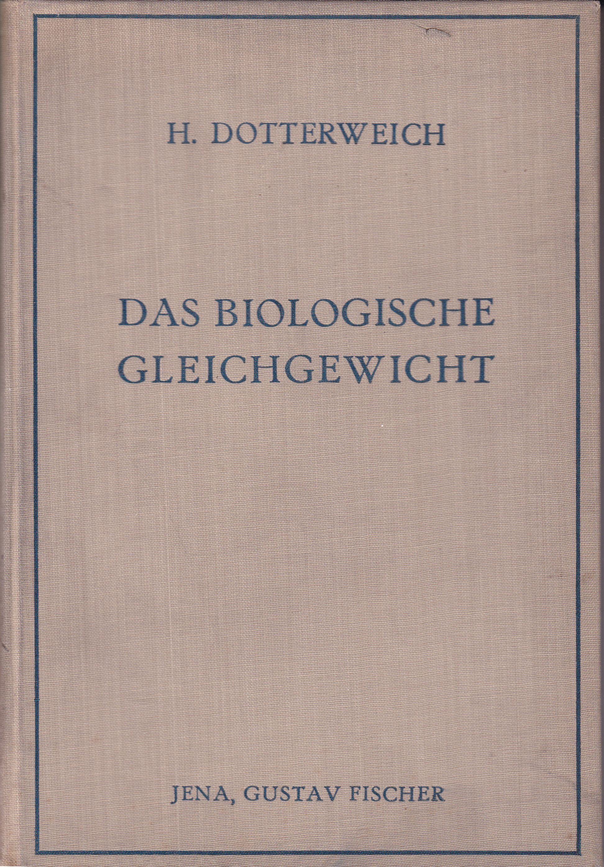 Das Biologische Gleichgewicht