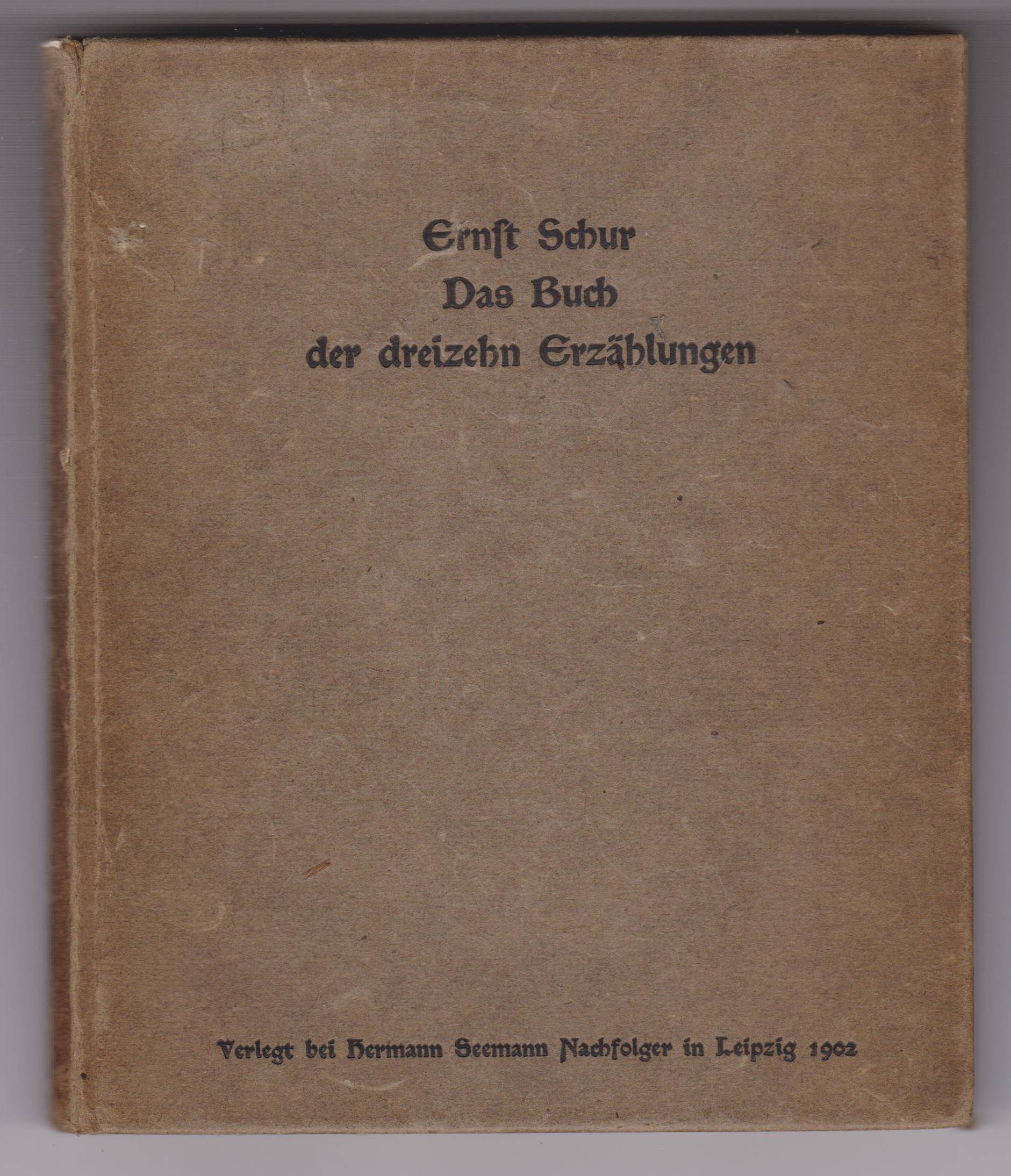 Das Buch der dreizehn Erzählungen.