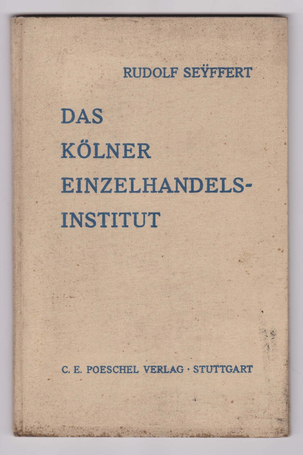 Das Kölner Einzelhandelsinstitut.