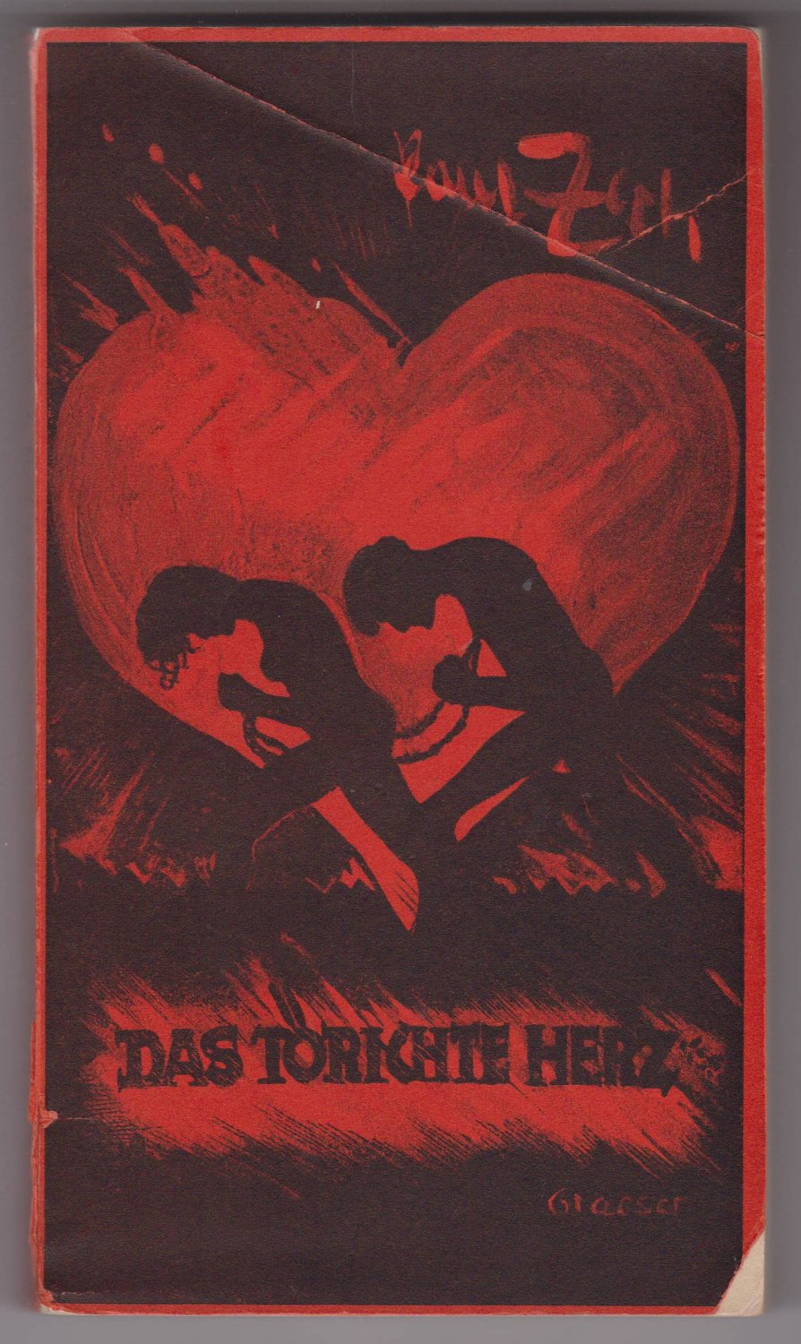 Das Törichte Herz. Vier Erzählungen. (Seltene kartonierte Ausgabe mit illustriertem …
