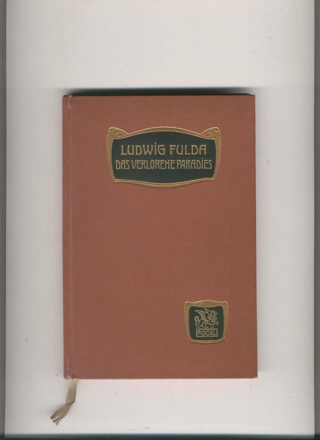 Das verlorene Paradies.