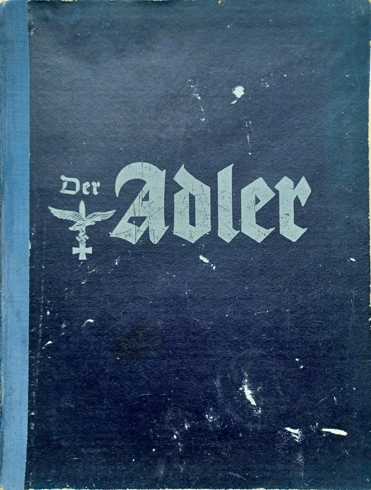 Der Adler. Inlands-Ausgabe. 17 Ausgaben, Januar-August 1944, Sonderdruck. (17 Hefte …