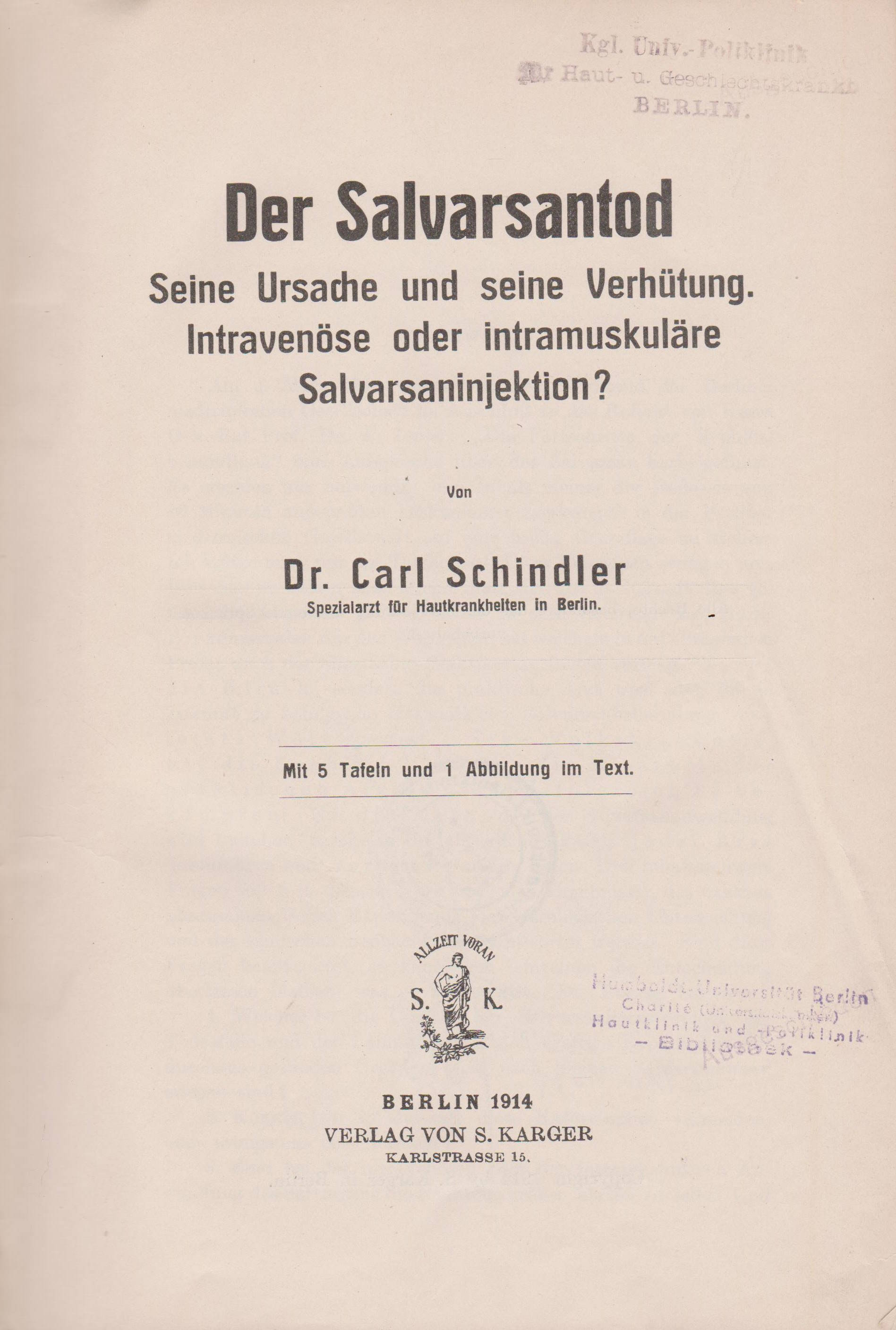 Der Salvarsantod.