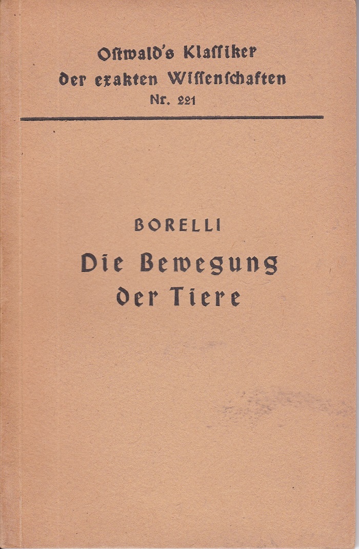 Die Bewegung der Tiere.