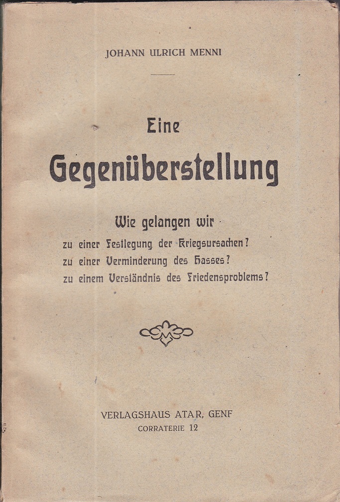 Eine Gegenüberstellung.