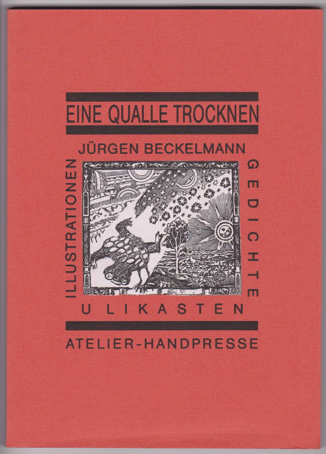Eine Qualle trocknen. (Signiert, numeriert!).