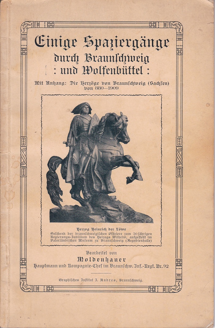 Einige Spaziergänge durch Braunschweig und Wolfenbüttel.