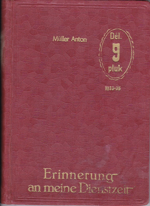 Erinnerung an meine Dienstzeit. Del. 9 pluk, 1933-35. (Album eines …