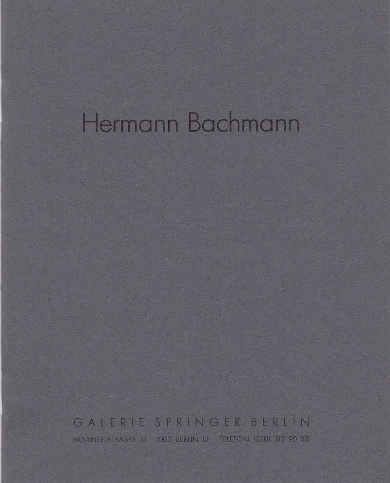 Hermann Bachmann. "Dämmerung".