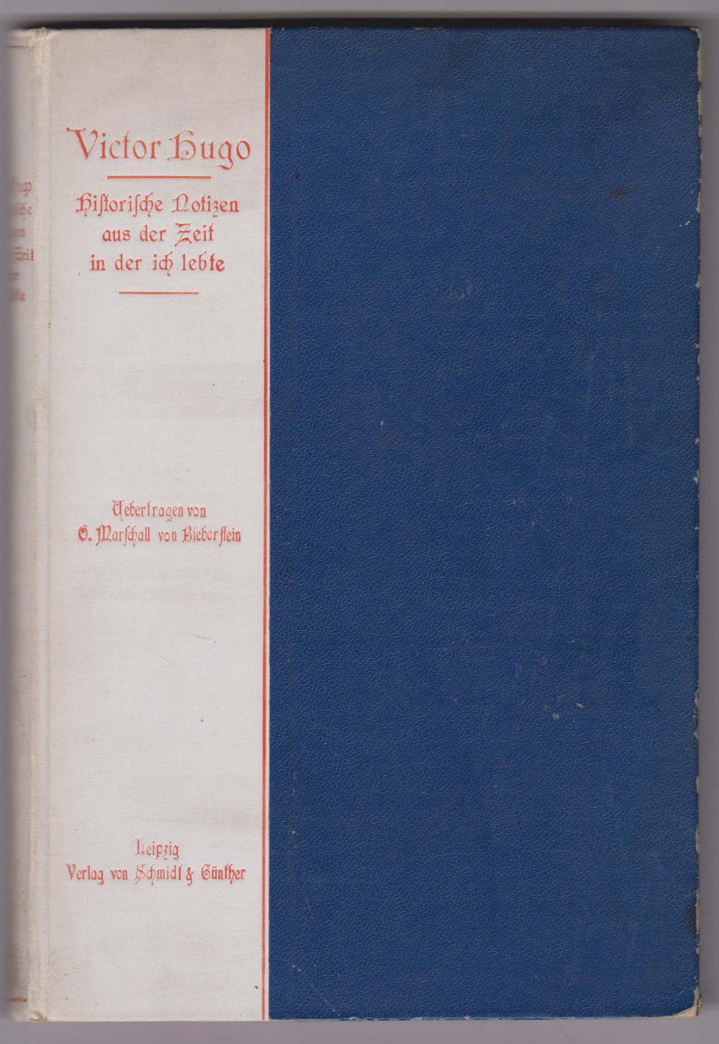 Historische Notizen aus der Zeit in der ich lebte.