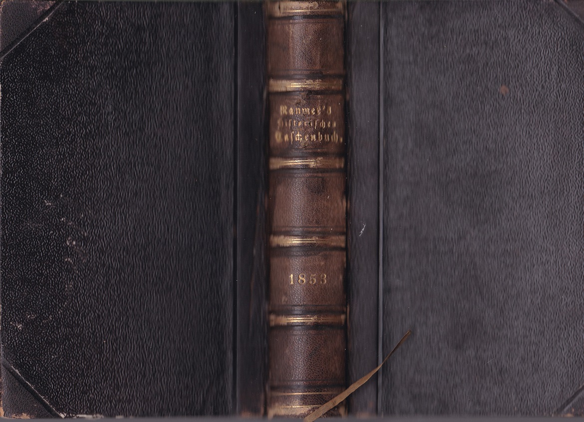 Historisches Taschenbuch. Dritte (3.) Folge. Vierter (4.) Jahrgang.