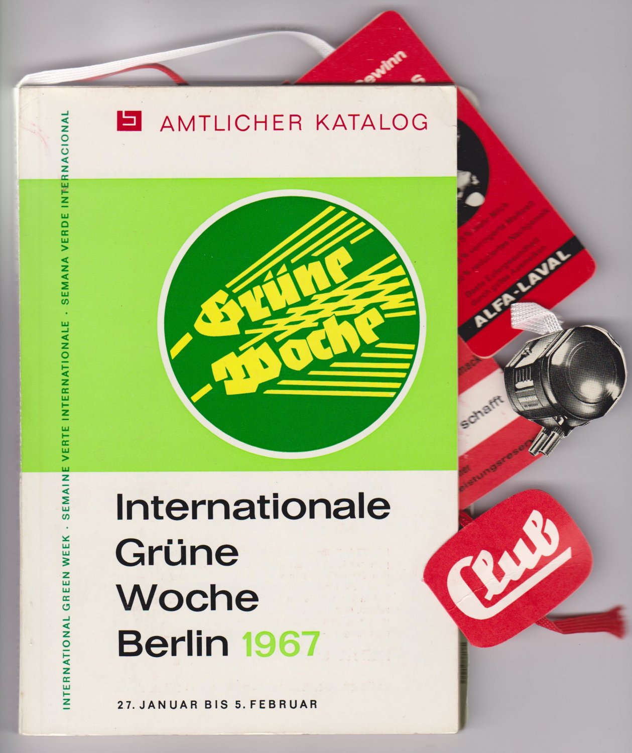 Internationale Grüne Woche Berlin 1967.