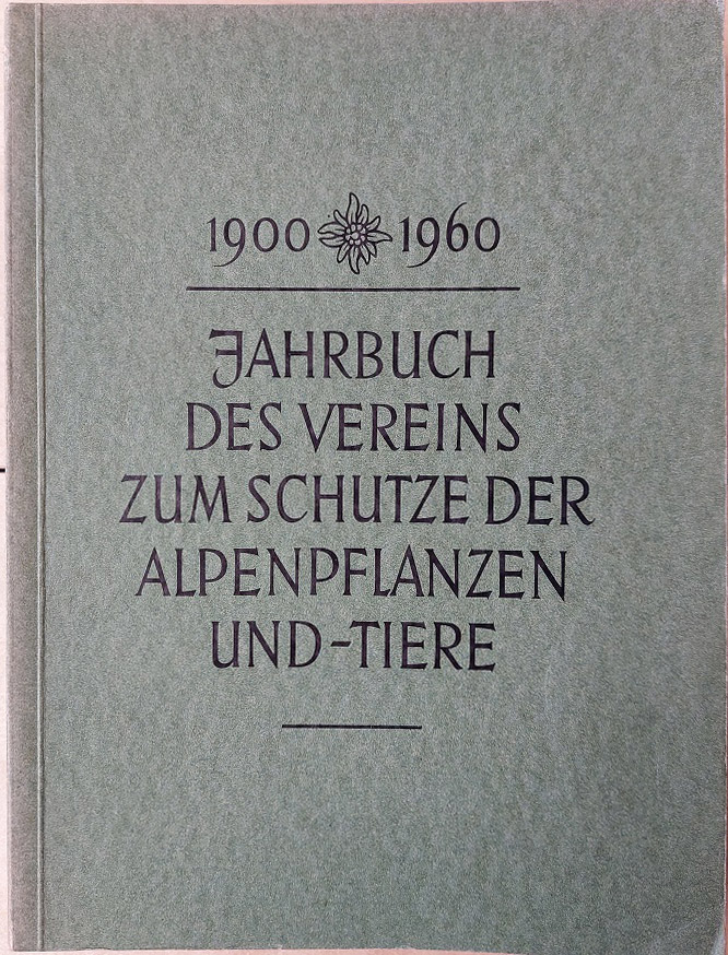 Jahrbuch des Vereins zum Schutze der Alpenpflanzen und -Tiere.