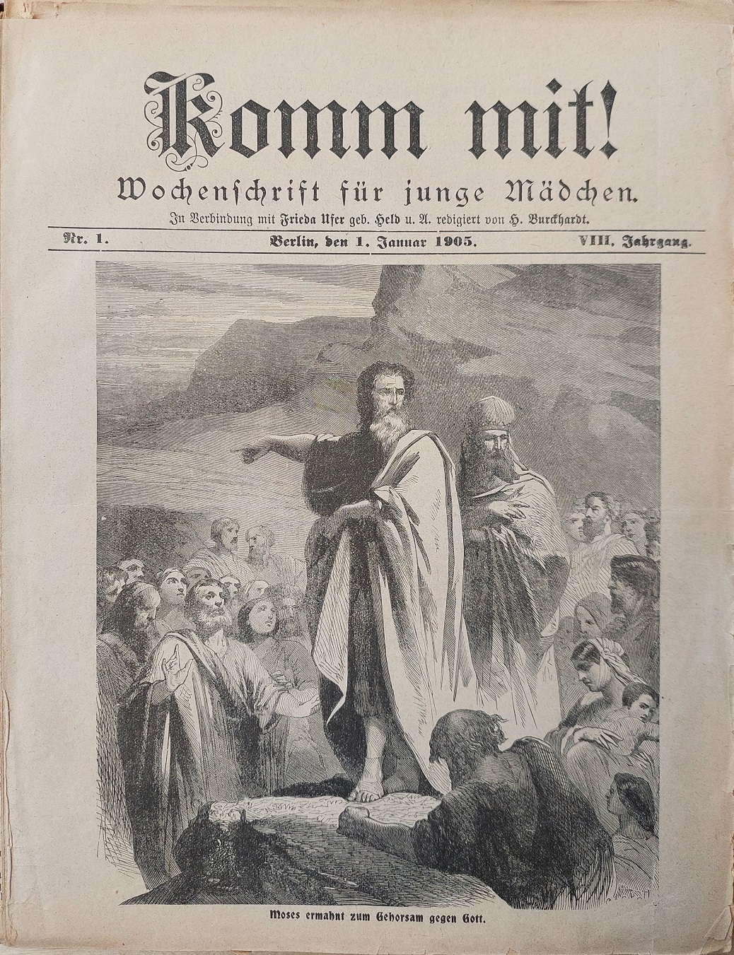 Komm mit! VIII. Jahrgang 1905, Heft 1-53.