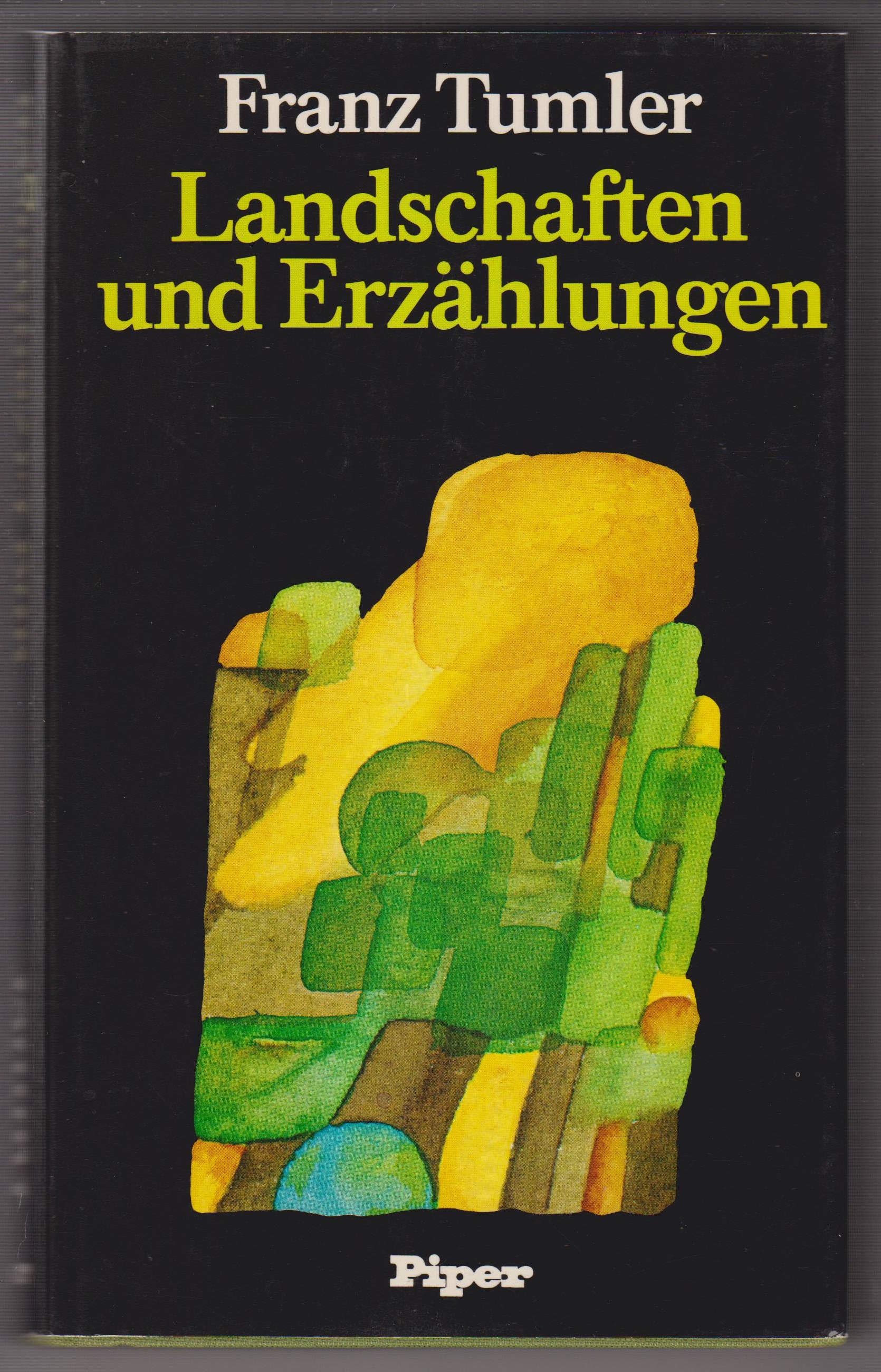 Landschaften und Erzählungen. (Autorenwidmung!).