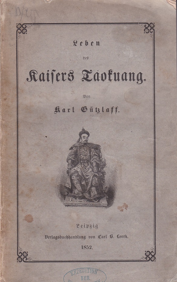 Leben des Kaisers Taokuang.