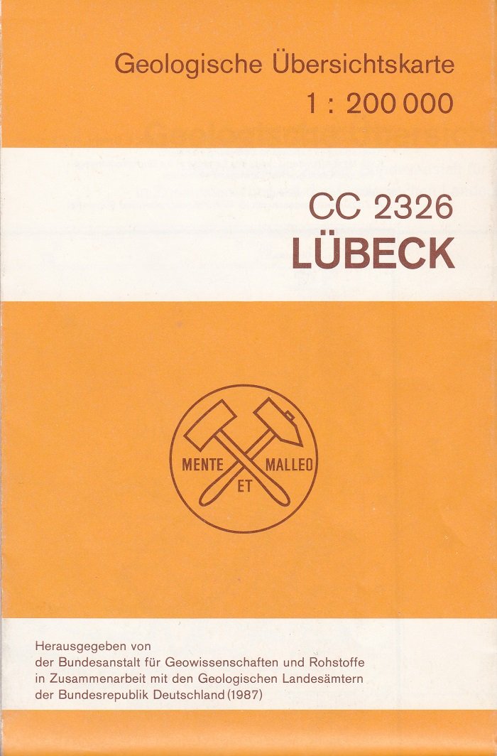 Lübeck. Geologische Übersichtskarte 1 : 200 000. CC 2326.