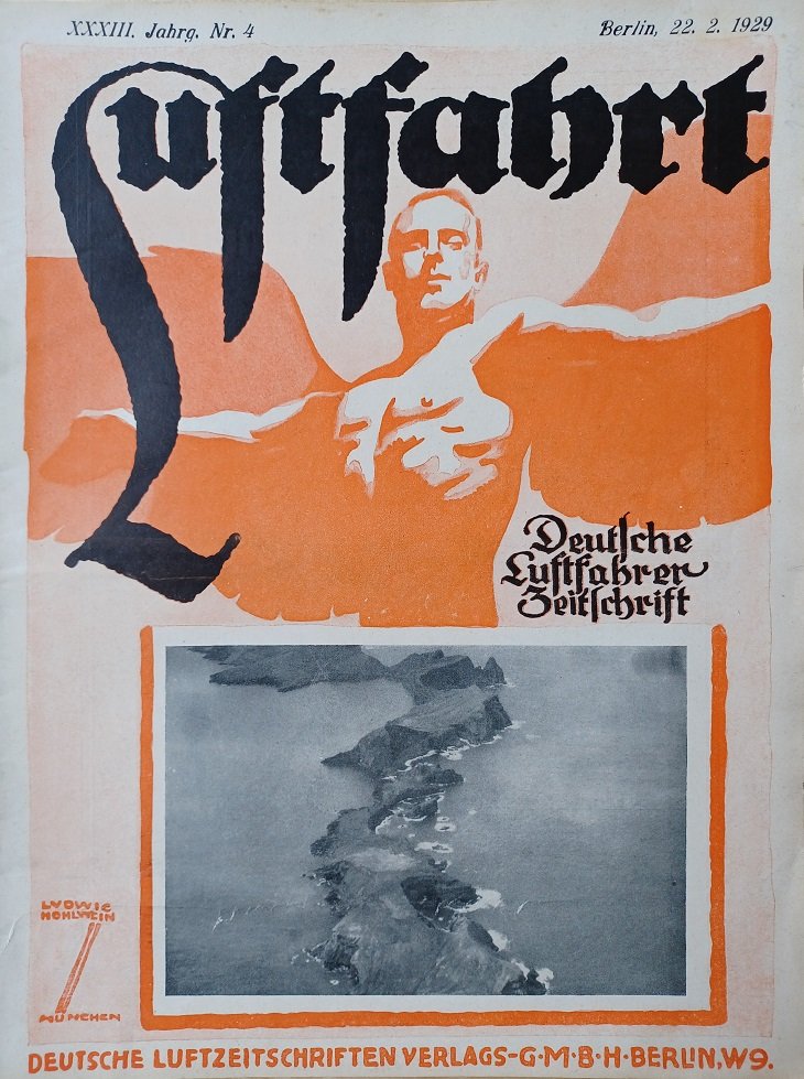 Luftfahrt. Deutsche Luftfahrer Zeitschrift. Nr. 4, 22. Februar 1929.